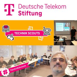 Digitale Medienkompetenz Workshops (#TechnikScouts Netzwerktagung) – im Auftrag der “Deutschen Telekom Stiftung”